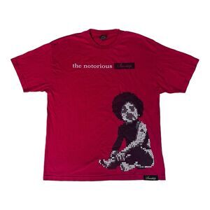 Y2K Notorious Sneaktip Men’s Shirt XL Biggie Smalls Ready to Die Red Baby